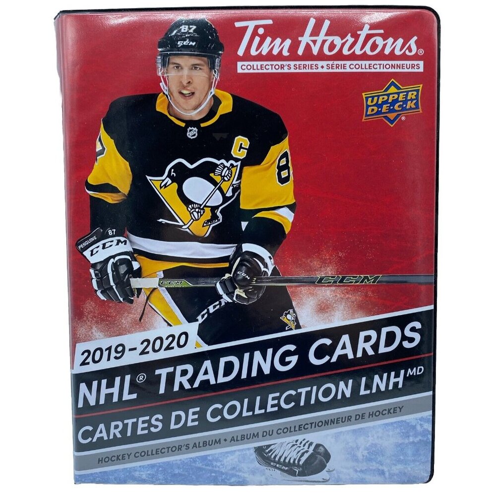 Tim Hortons 2019-2020 NHL Trading Cards & Hockey Collector’s Album Upper Deck